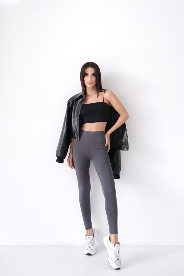 Anthracite Core Basic Leggings - Image 8